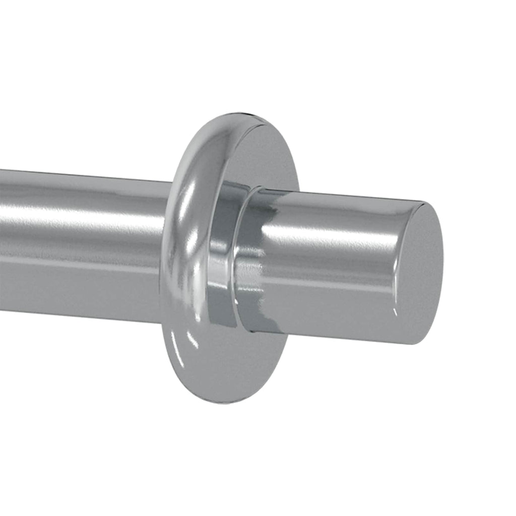vidaXL Regalstecker 12 pcs Silber 8,6 x 8,6 x 14,6 mm Stahl