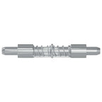 vidaXL Riegel 1800 pcs Silber 46 x 17 x 1,2 mm Stahl