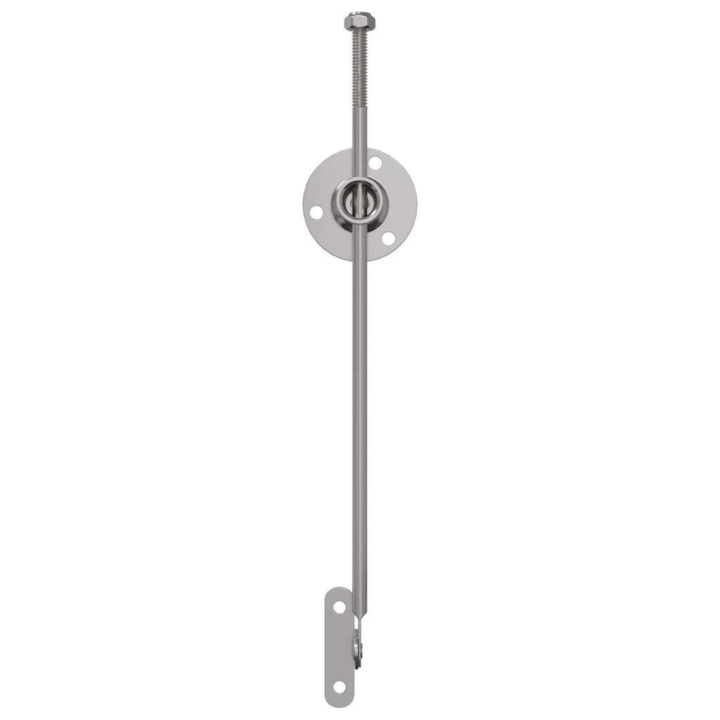 vidaXL Zugstangen-Scharnier 2 Stk. Silber 190 mm Metall