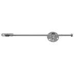 vidaXL Zugstangen-Scharnier 2 Stk. Silber 190 mm Metall