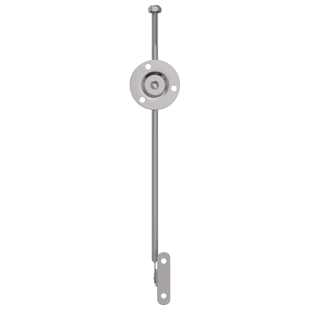 vidaXL Zugstangen-Scharnier 12 pcs Silber 190 mm Metall