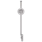 vidaXL Zugstangen-Scharnier 12 pcs Silber 190 mm Metall