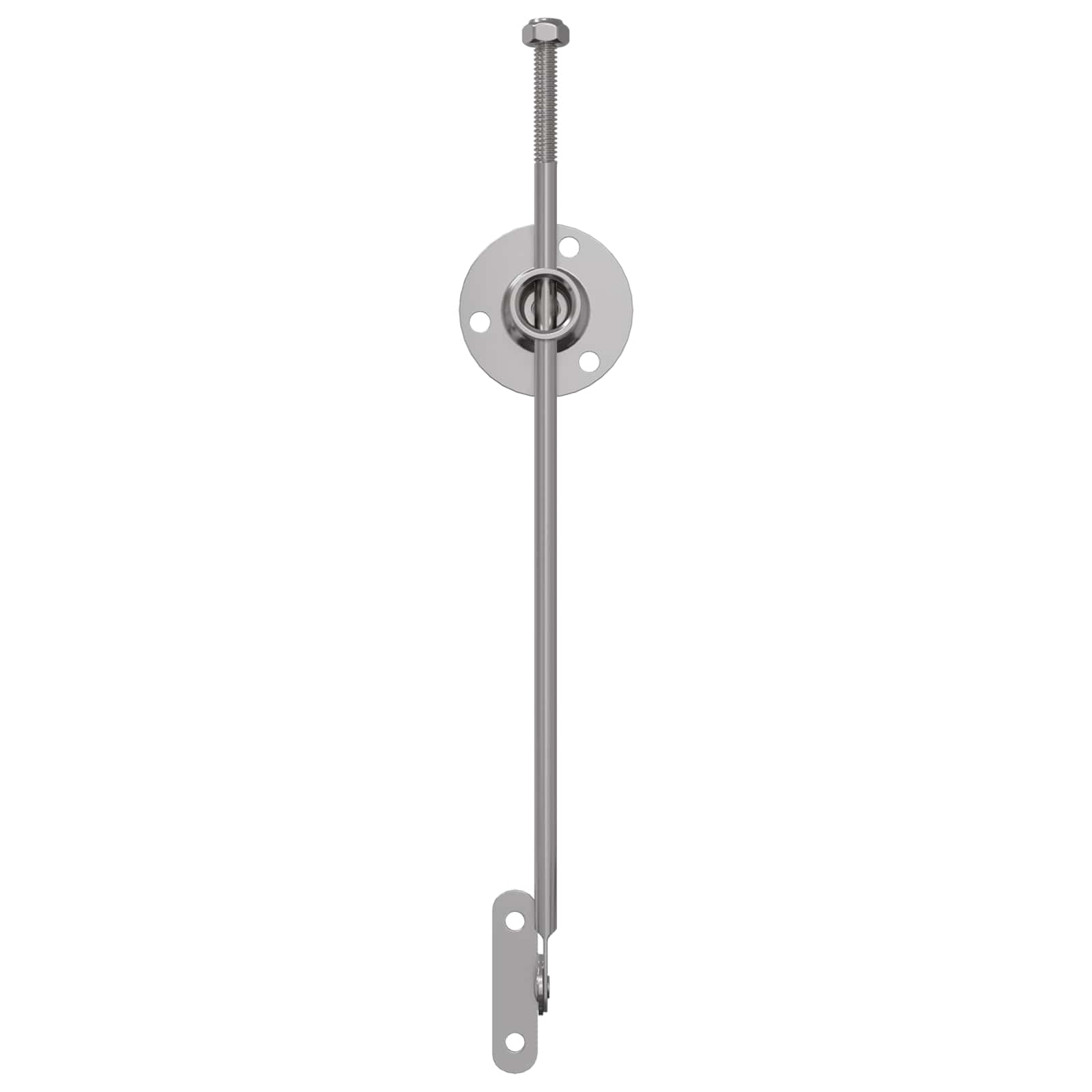 vidaXL Zugstangen-Scharnier 12 pcs Silber 190 mm Metall