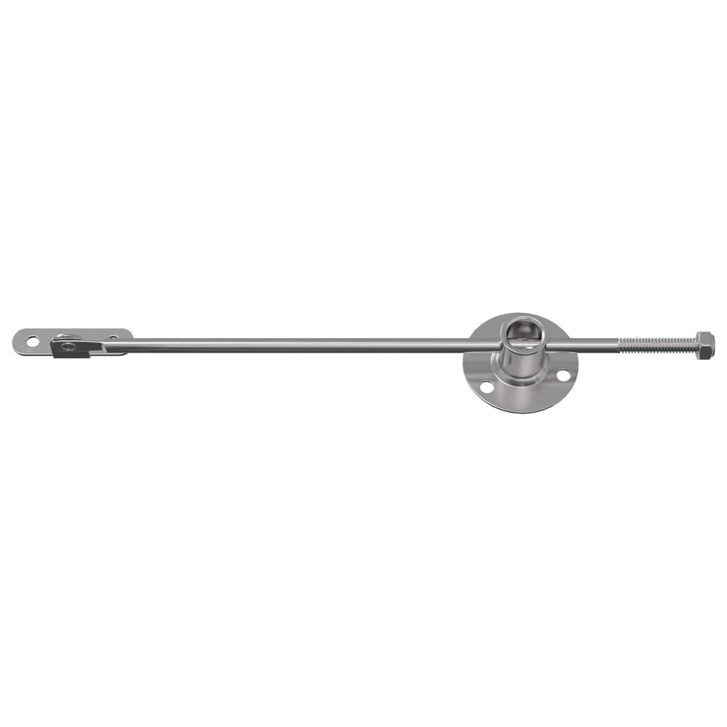 vidaXL Zugstangen-Scharnier 12 pcs Silber 190 mm Metall