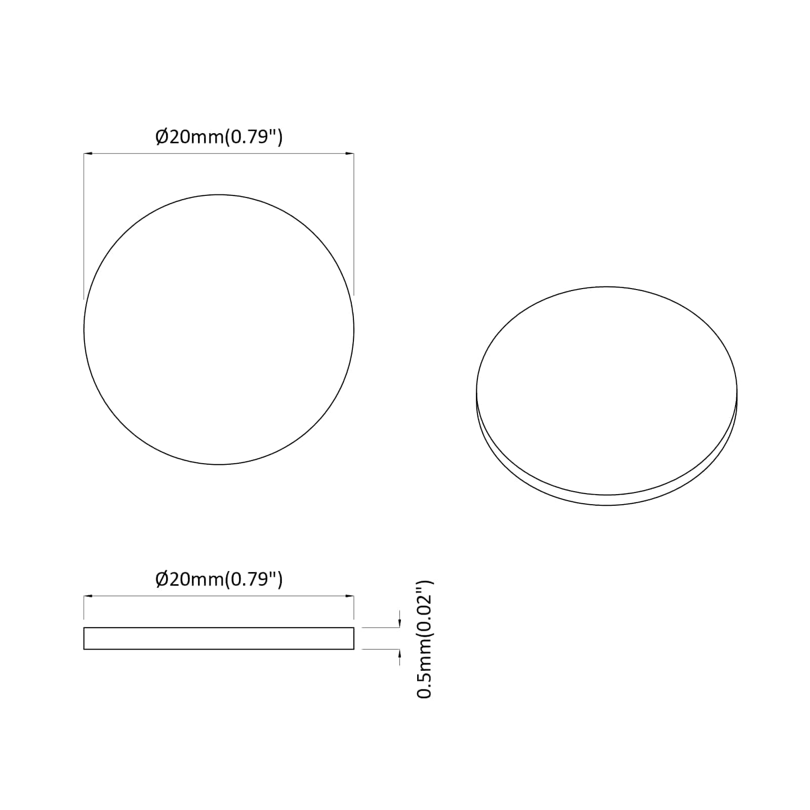 vidaXL Selbstklebende Schraubenabdeckung 2 pcs Artisan-Eiche