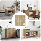 vidaXL Selbstklebende Schraubenabdeckung 12 pcs Artisan-Eiche