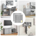 vidaXL Selbstklebende Schraubenabdeckung 2 pcs Graues Sonoma