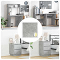 vidaXL Selbstklebende Schraubenabdeckung 12 pcs Beton Grau