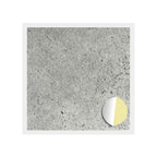 vidaXL Selbstklebende Schraubenabdeckung 12 pcs Beton Grau