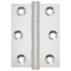 vidaXL Scharnier 2 pcs Silber 50 x 38 x 1,3 mm Stahl