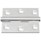 vidaXL Scharnier 720 pcs Silber 50 x 38 x 1,3 mm Stahl