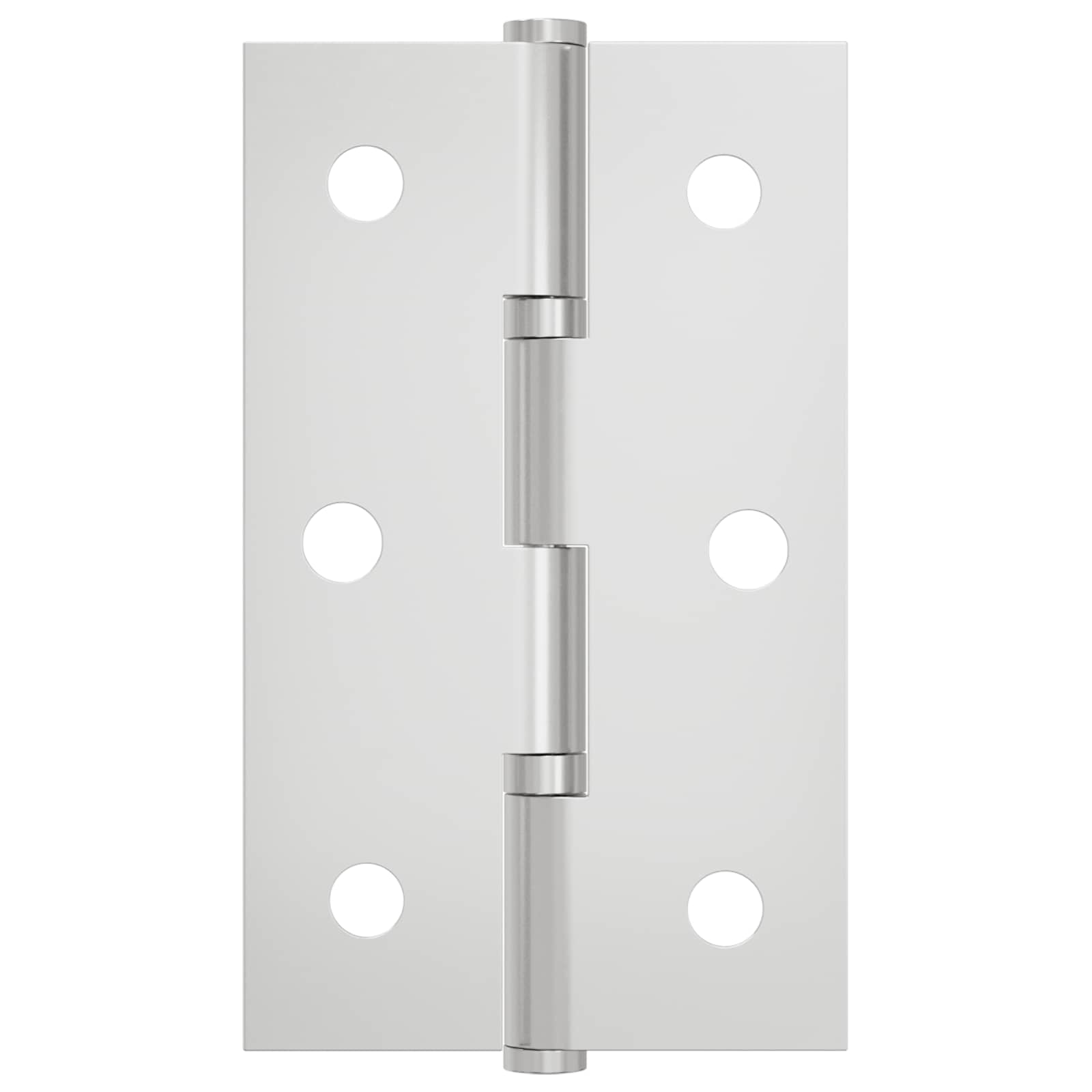 vidaXL Scharnier Uni 899 pcs Silber 58 x 35 x 1 mm Stahl