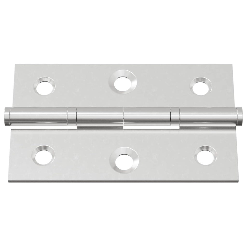 vidaXL Scharnier Uni 899 pcs Silber 58 x 35 x 1 mm Stahl