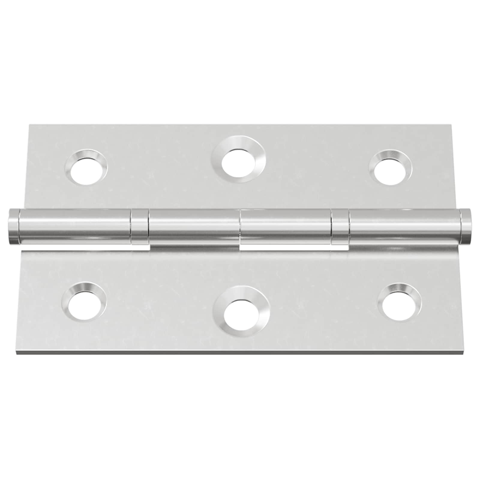 vidaXL Scharnier Uni 899 pcs Silber 58 x 35 x 1 mm Stahl
