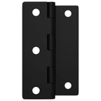vidaXL Scharnier 537 pcs Schwarz 38 x 17 x 60 mm Eisen