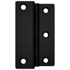 vidaXL Scharnier 537 pcs Schwarz 38 x 17 x 60 mm Eisen