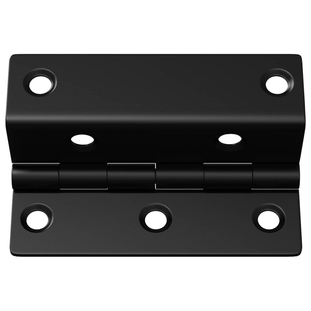 vidaXL Scharnier 537 pcs Schwarz 38 x 17 x 60 mm Eisen