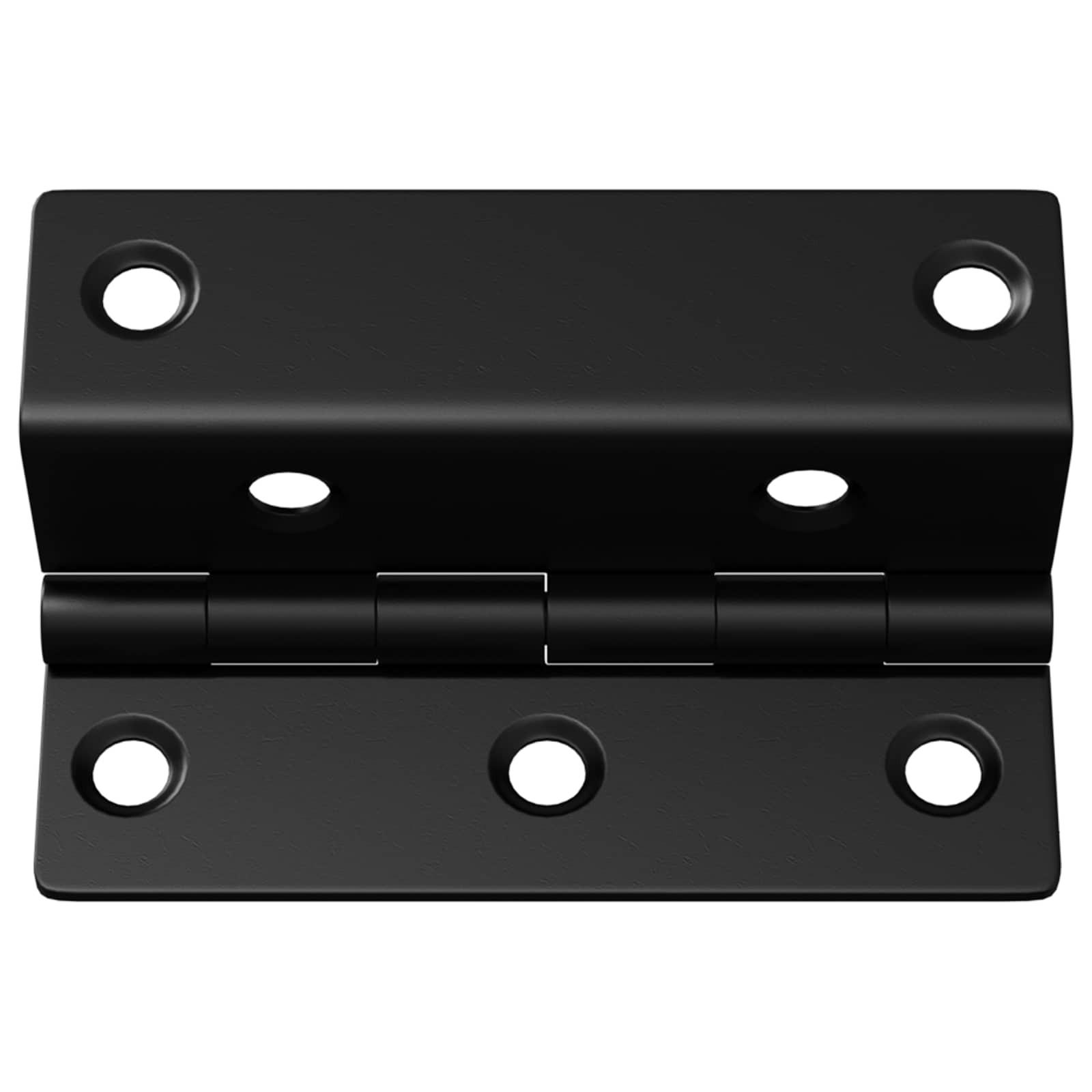 vidaXL Scharnier 537 pcs Schwarz 38 x 17 x 60 mm Eisen