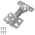 vidaXL Scharnier 12 pcs Nickel 85 x 52,5 x 9,5 mm Eisen