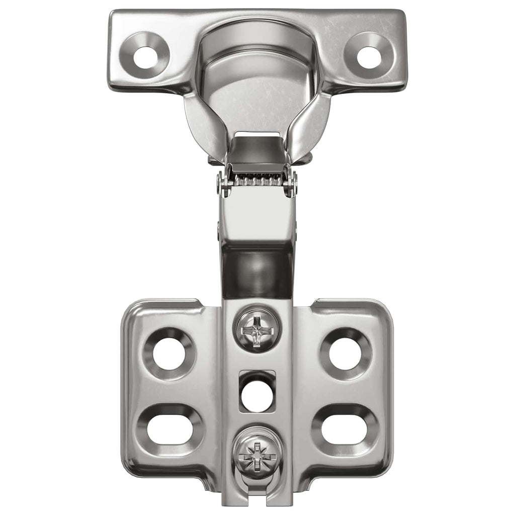 vidaXL Scharnier 254 pcs Nickel 85 x 52,5 x 9,5 mm Eisen