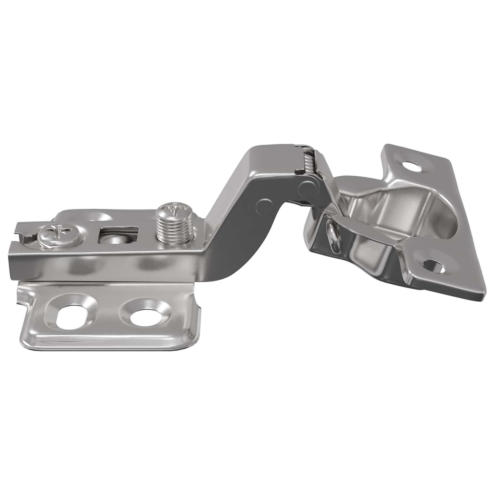 vidaXL Scharnier 254 pcs Nickel 85 x 52,5 x 9,5 mm Eisen