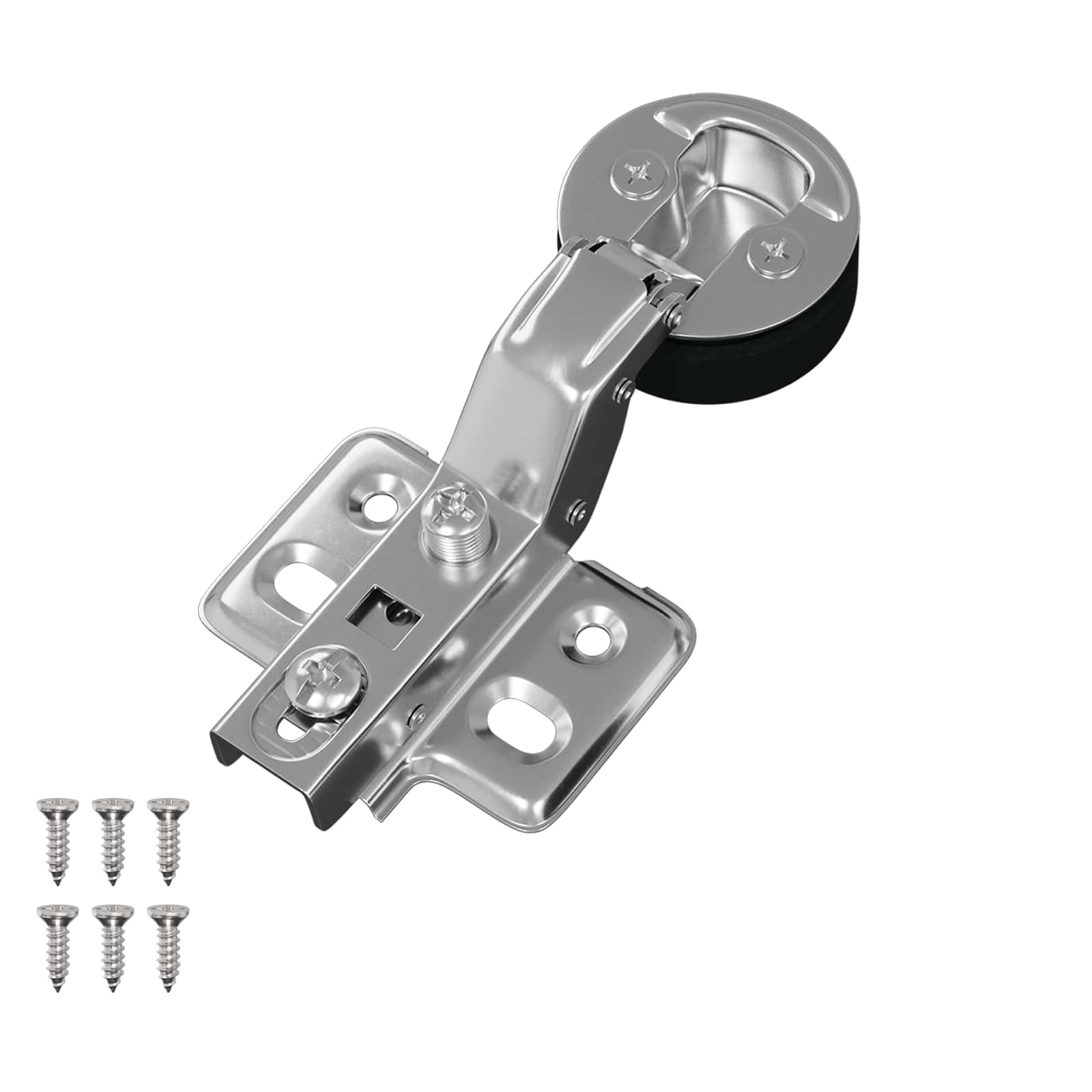 vidaXL Scharnier 123 pcs Silber 35 mm Eisen