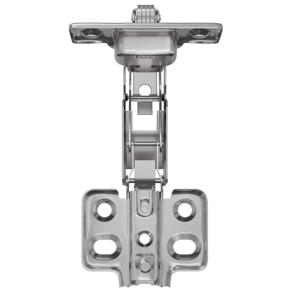 vidaXL Scharnier 126 pcs Nickel 139 x 64,1 x 10 mm Eisen
