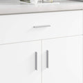 vidaXL Griff Uni 12 pcs Silber 105,7 x 7,4 x 15,5 mm Aluminium