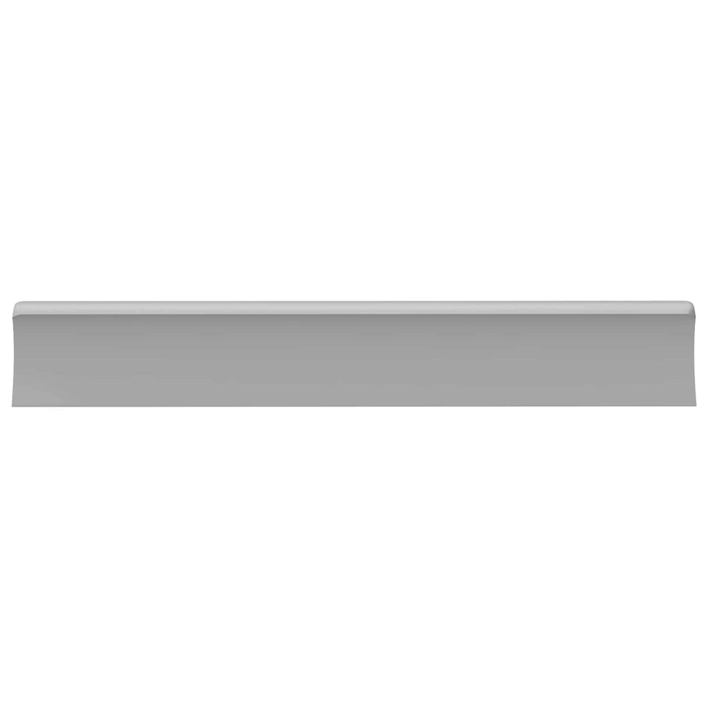 vidaXL Griff Uni 12 pcs Silber 105,7 x 7,4 x 15,5 mm Aluminium