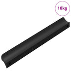 vidaXL Griff 973 pcs Schwarz 106 x 7,4 x 15,5 mm Aluminium