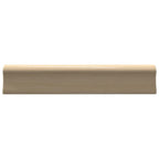 vidaXL Gerader Griff 587 pcs Natürliche Holzfarbe 130 x 25 x 30 mm