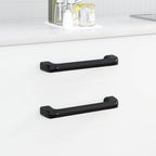 vidaXL Griff Uni 12 pcs Schwarz 380 x 34 x 85 mm Aluminium und PP