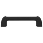 vidaXL Griff Uni 12 pcs Schwarz 380 x 34 x 85 mm Aluminium und PP