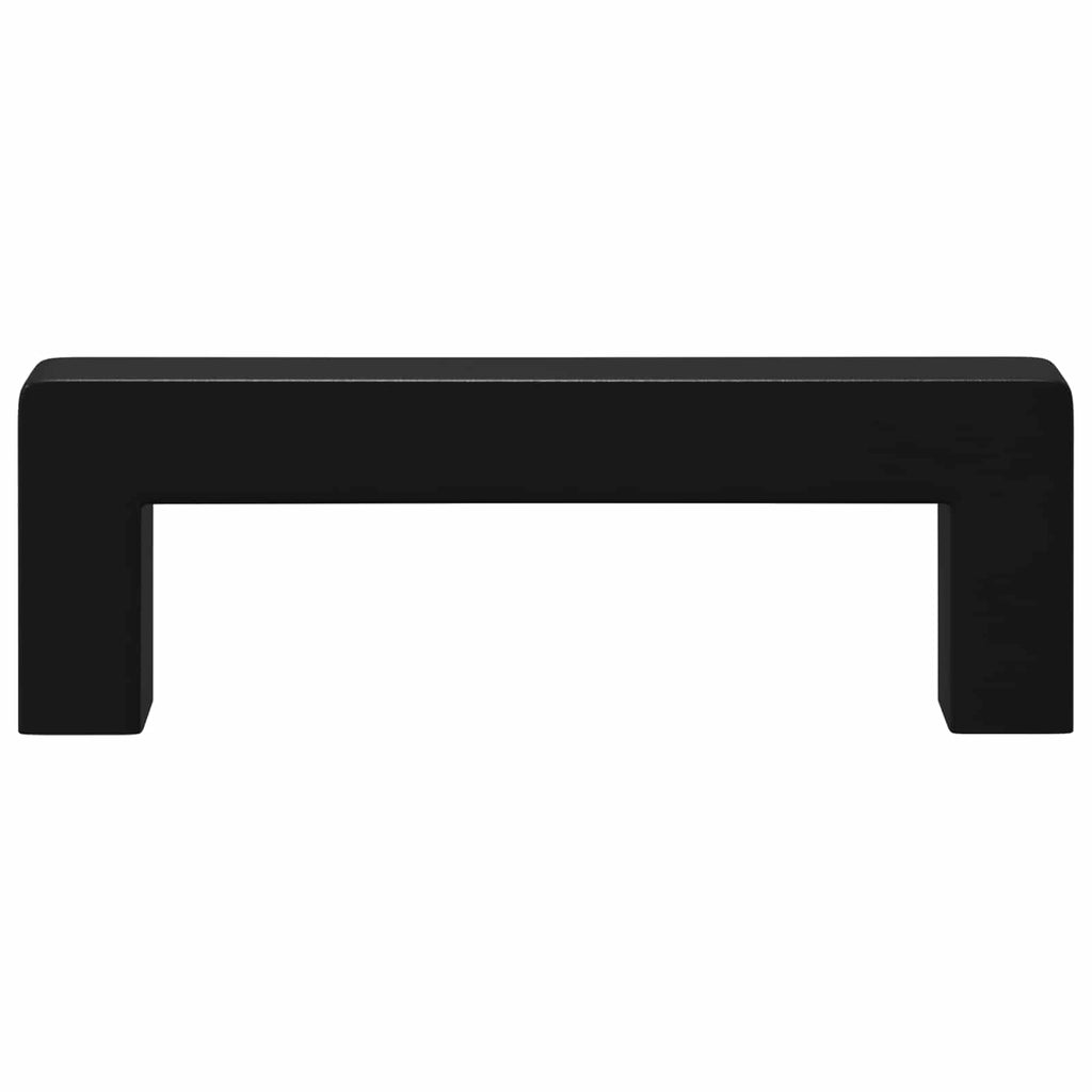 vidaXL Möbelgriff 530 pcs Schwarz 105 x 12 x 36 mm Eisen