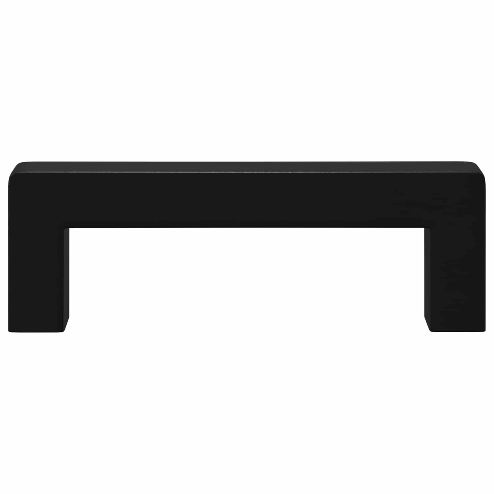 vidaXL Möbelgriff 530 pcs Schwarz 105 x 12 x 36 mm Eisen