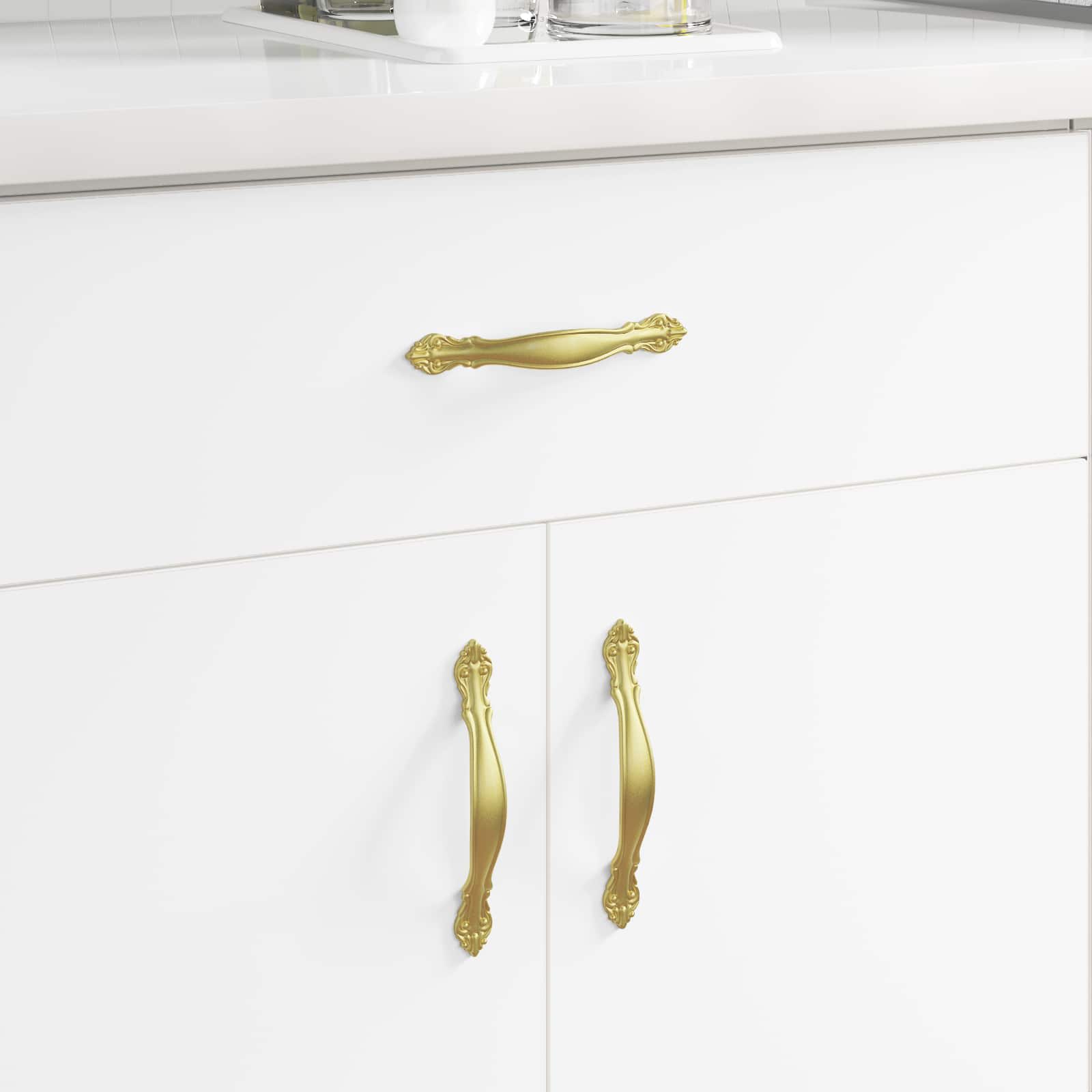 vidaXL Griff 923 pcs Gold Zinklegierung