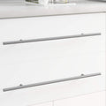 vidaXL Griff 2 pcs Silber 500 mm Stahl
