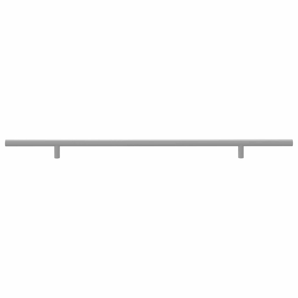 vidaXL Griff 12 pcs Silber 500 mm Stahl