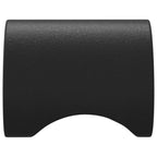 vidaXL Schrankknöpfe 12 pcs Schwarz M4 x 12 mm Eisen