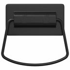 vidaXL Schrankgriffe 12 pcs Schwarz 85 x 45 mm Metall