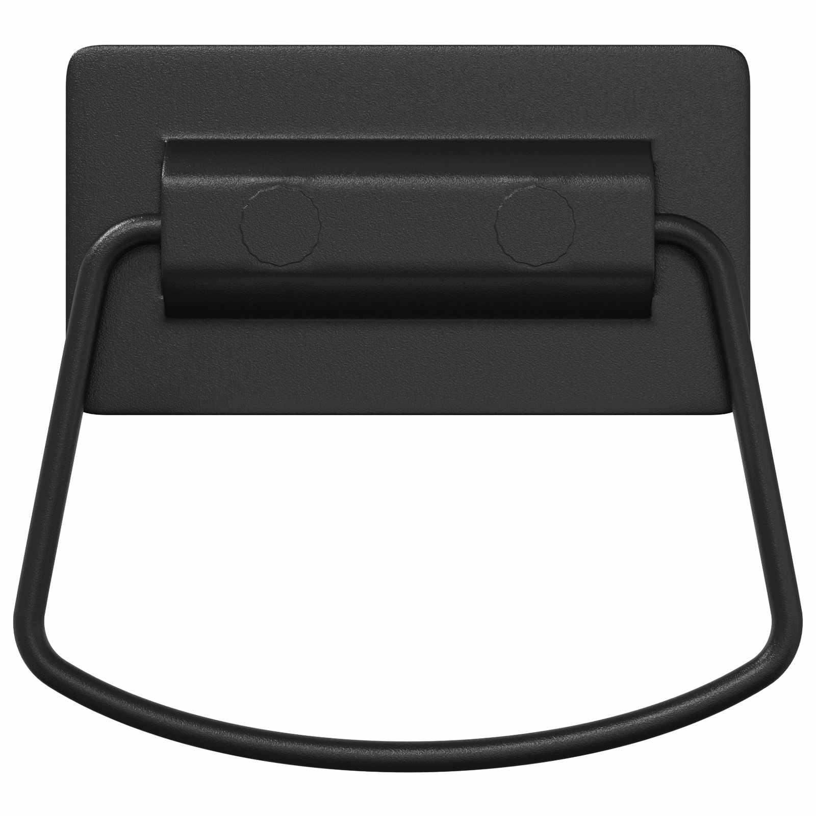 vidaXL Schrankgriffe 12 pcs Schwarz 85 x 45 mm Metall