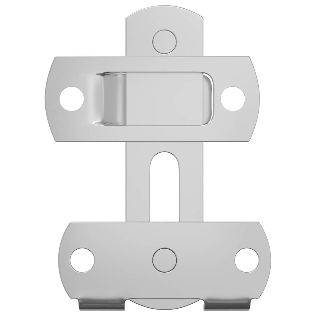 vidaXL Türverschluss 423 pcs Silber 70 x 8 mm Stahl