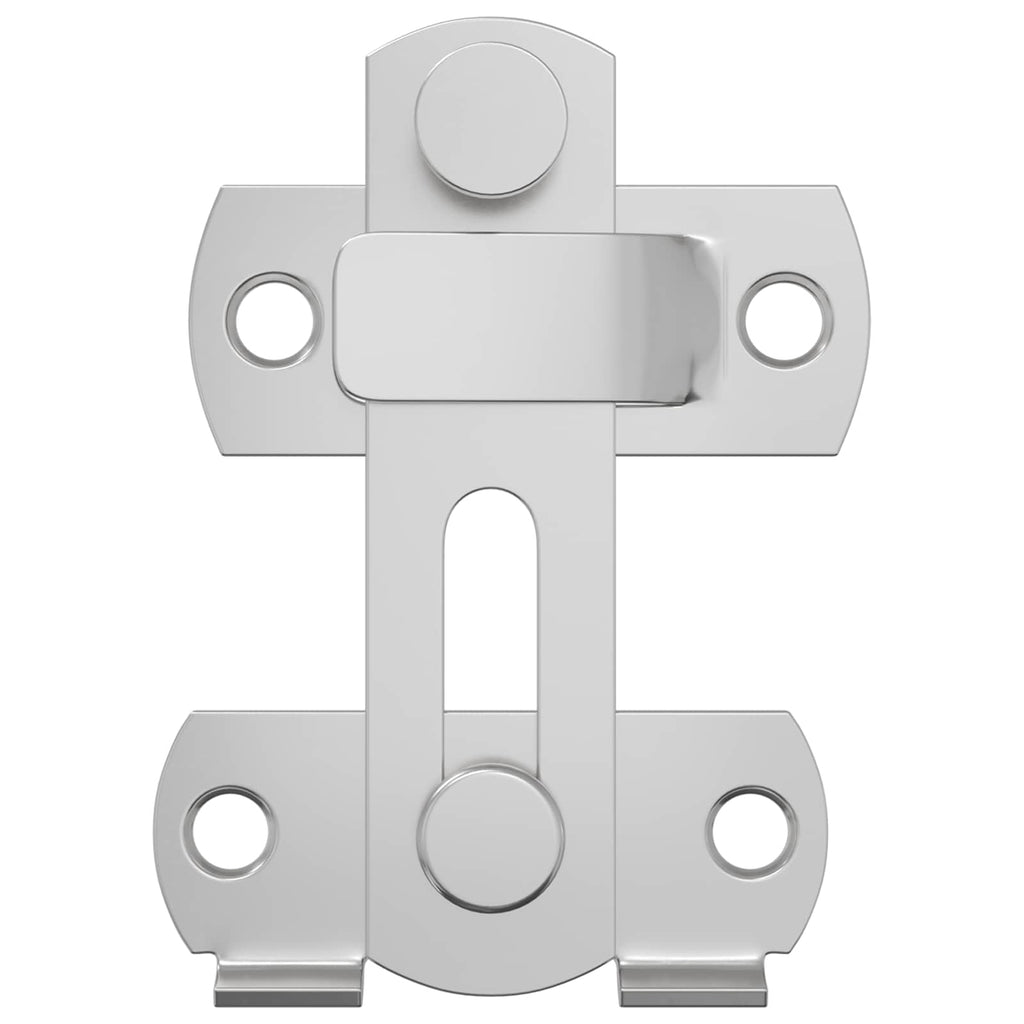 vidaXL Türverschluss 423 pcs Silber 70 x 8 mm Stahl
