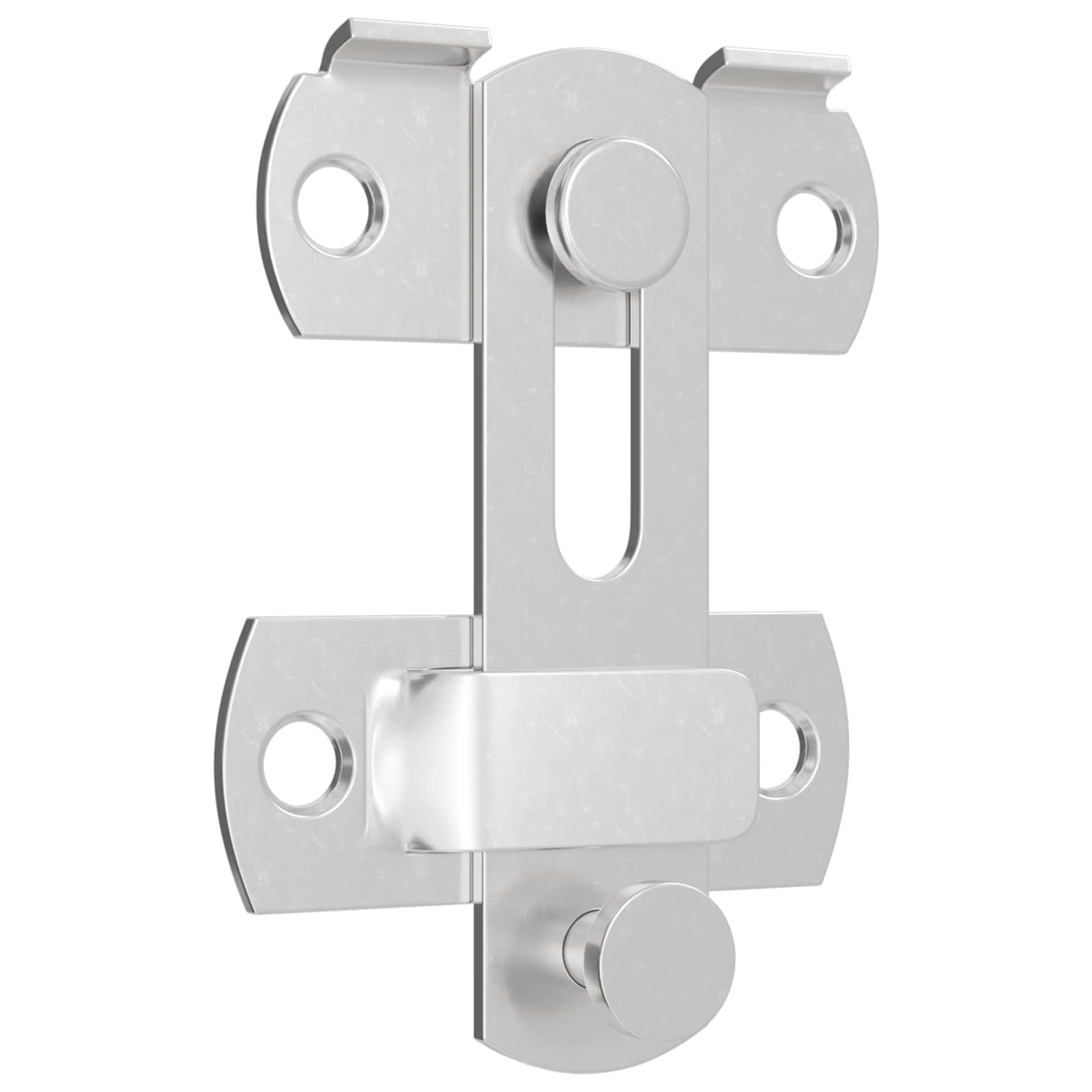 vidaXL Türverschluss 423 pcs Silber 70 x 8 mm Stahl
