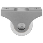 vidaXL Bockrolle 2 pcs Weiß 42 x 11,5 x 29 mm Eisen