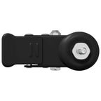 vidaXL Rollen 2 pcs Schwarz M6 x 37 mm Eisen und Nylon
