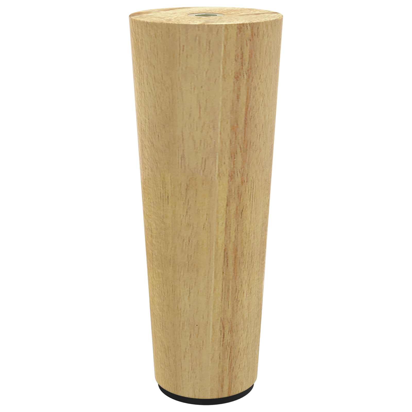 vidaXL Möbelbeine 2 pcs Braun Ø 44 x 100 mm Massives Eukalyptus Holz