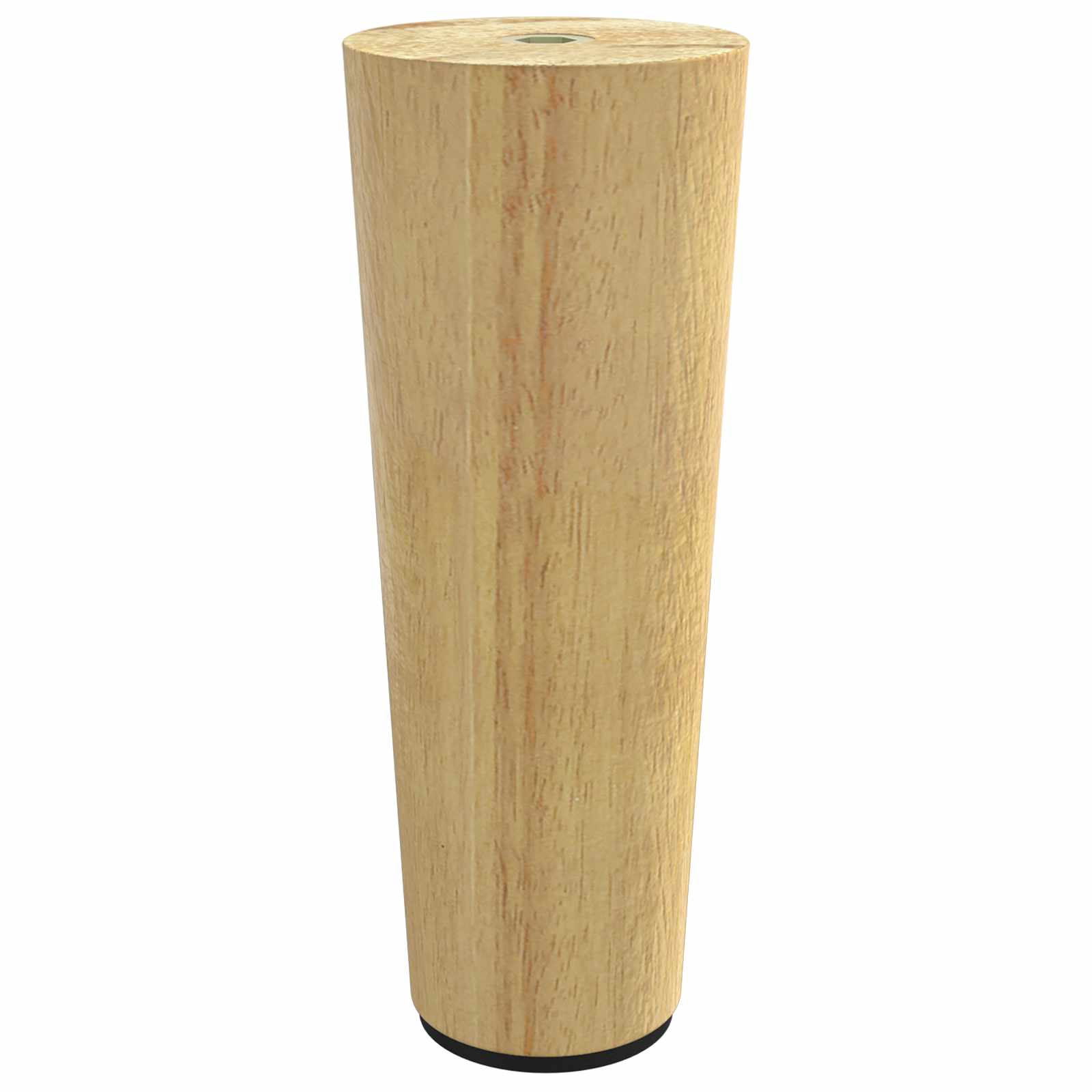 vidaXL Möbelbeine 12 pcs Braun Ø 44 x 100 mm Massives Eukalyptus Holz