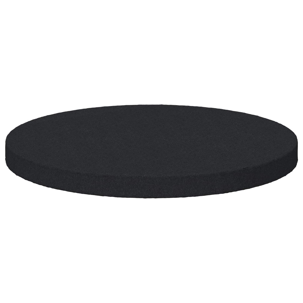 vidaXL Möbelgleiter 2 pcs Schwarz Ø 30 x 2 mm EVA
