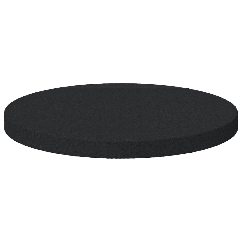 vidaXL Möbelgleiter 12 pcs Schwarz Ø 30 x 2 mm EVA
